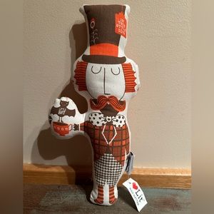 Vintage Mad Hatter cloth doll Babylit Gibbs Smith with tags Alice in Wonderland